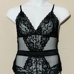 044. NEW!!  Women Lingerie One Piece Fishnet Teddy Lace